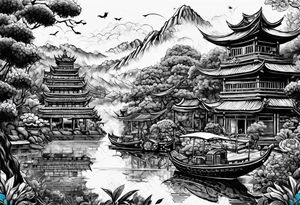 Vietnamese culture tattoo idea