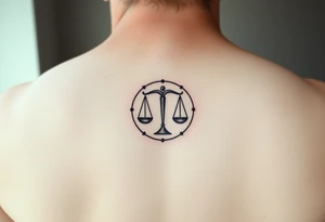 Circulo, música electrónica favorita, libra tattoo idea