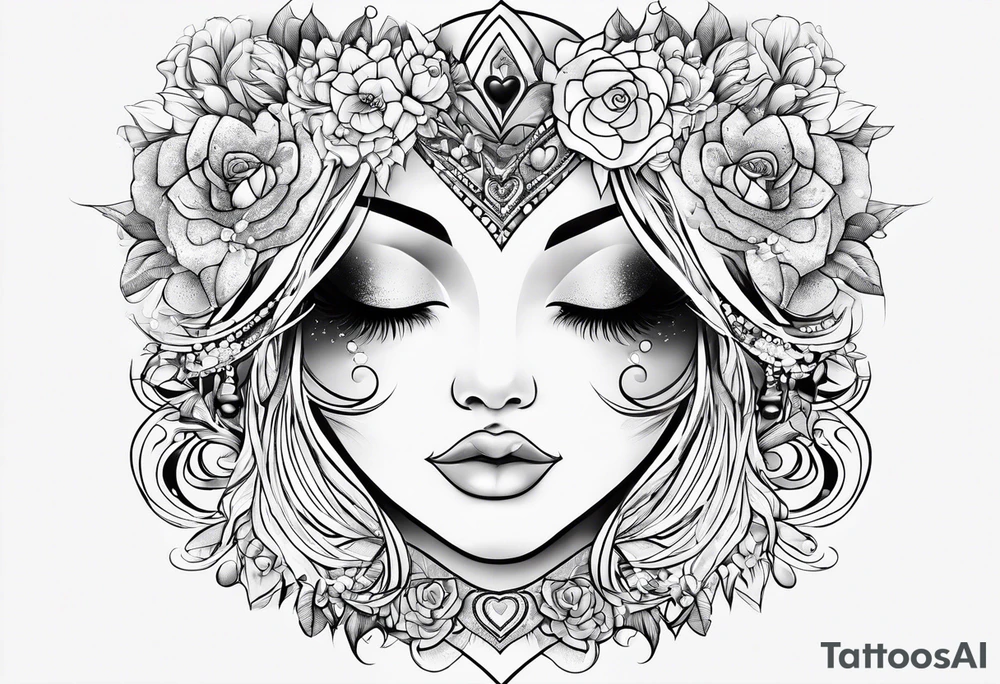 Love for my daughters tattoo idea