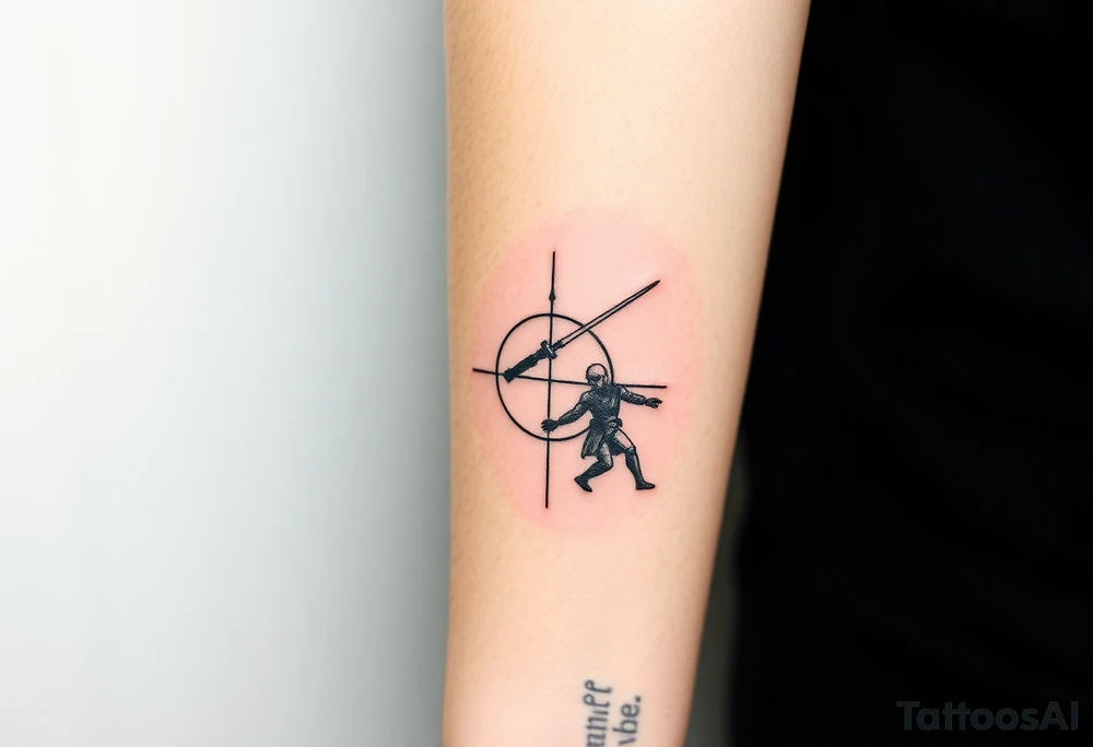 Lord of the rings star wars harry potter fight scene tattoo idea