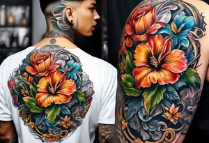 Full back tattoo idea
