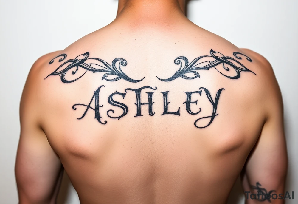 Name
Tattoo: ASHLEY tattoo idea