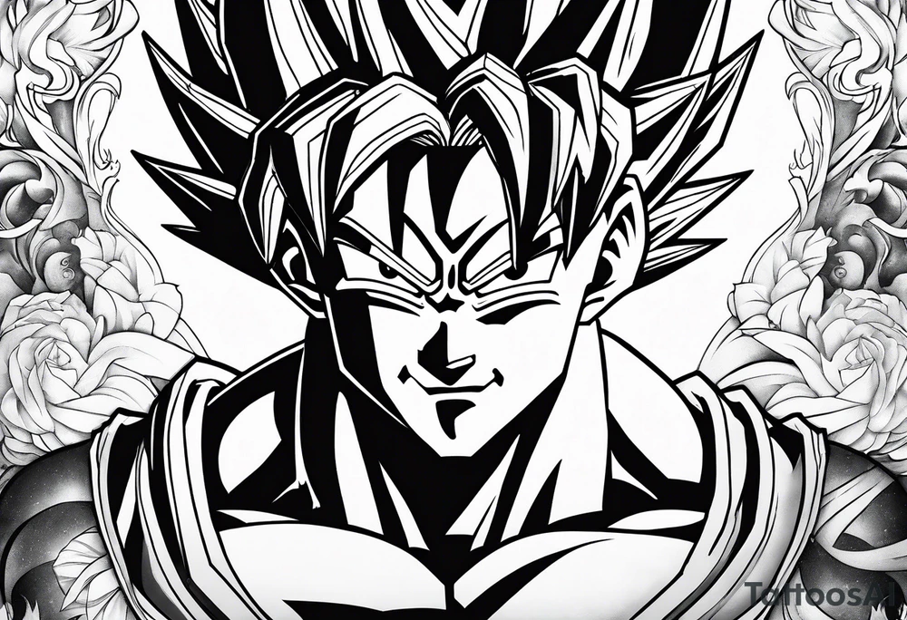 dragonball z tattoo idea