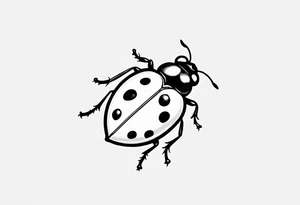 ladybird tattoo idea