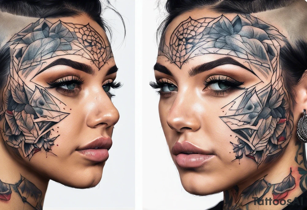 stitching together a wound, no portrait tattoo idea