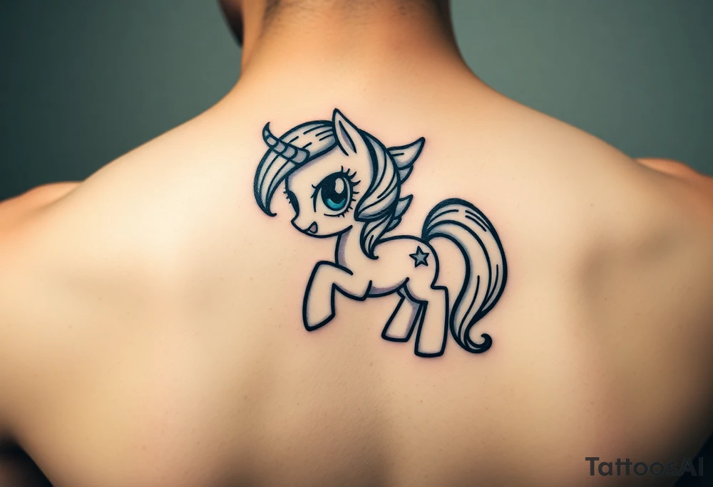 Demonic my little pony tattoo idea