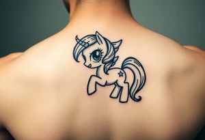 Demonic my little pony tattoo idea