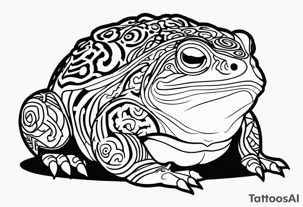 Jiraiya Naruto Gamakichi toad tattoo idea
