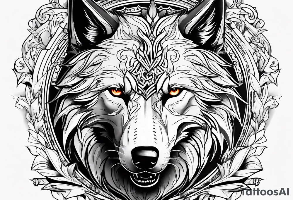 Fenrir tattoo idea