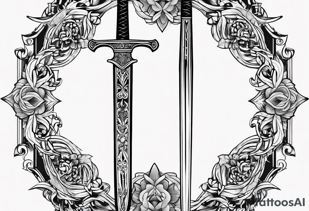 Viego's sword tattoo idea