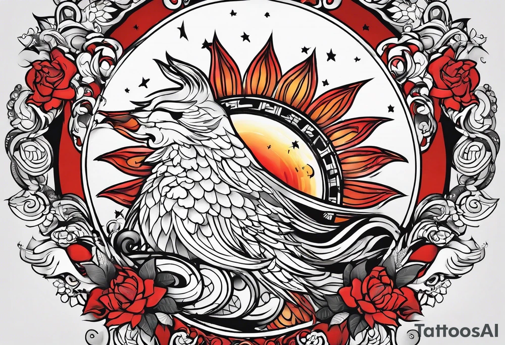 yokubou and the sun -
Simple tattoo idea
