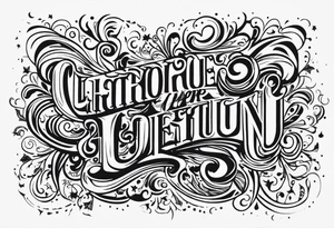 Citation avec deux écritures différentes tattoo idea