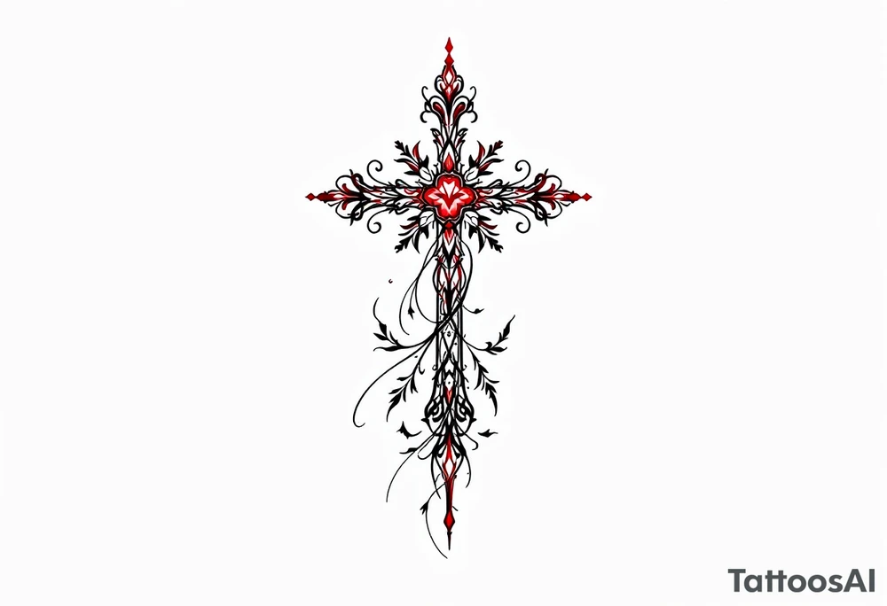 red cross tattoo idea