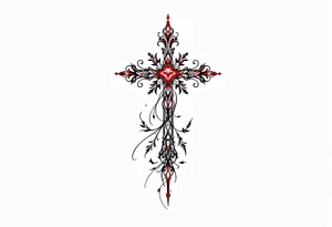 red cross tattoo idea