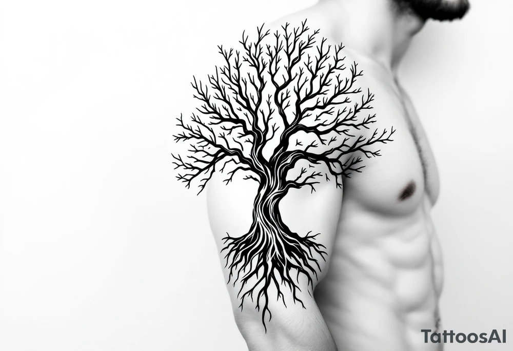 tree of life tattoo tattoo idea