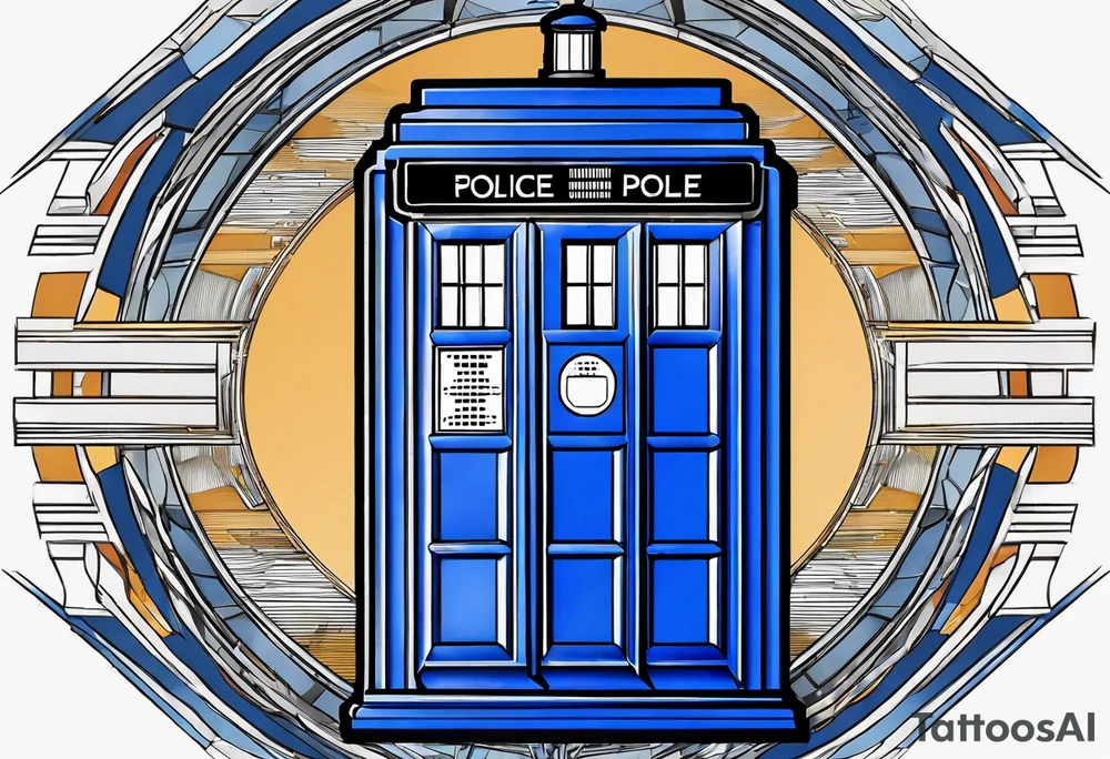 Tardis. tattoo idea