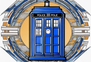 Tardis. tattoo idea
