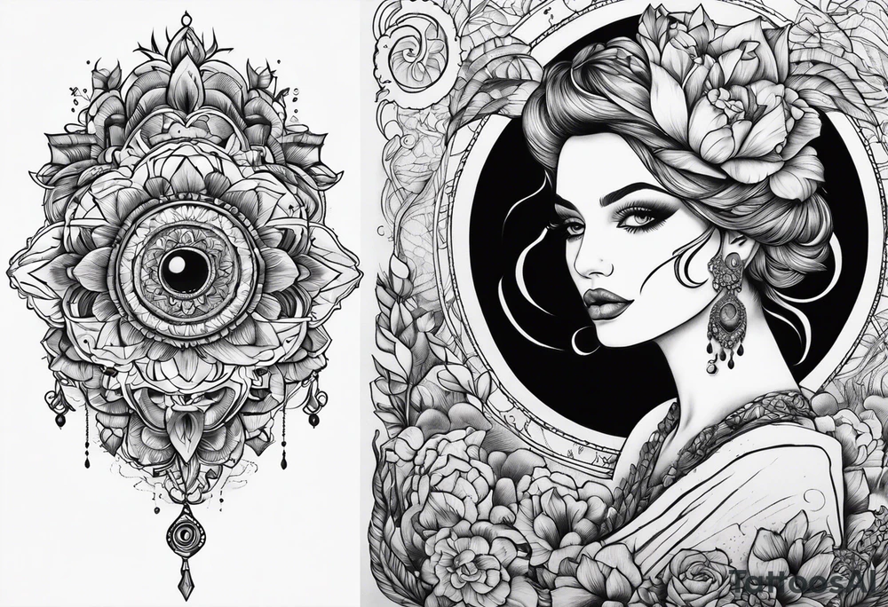 Memento vivere tattoo idea