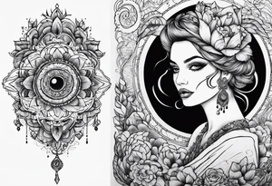 Memento vivere tattoo idea