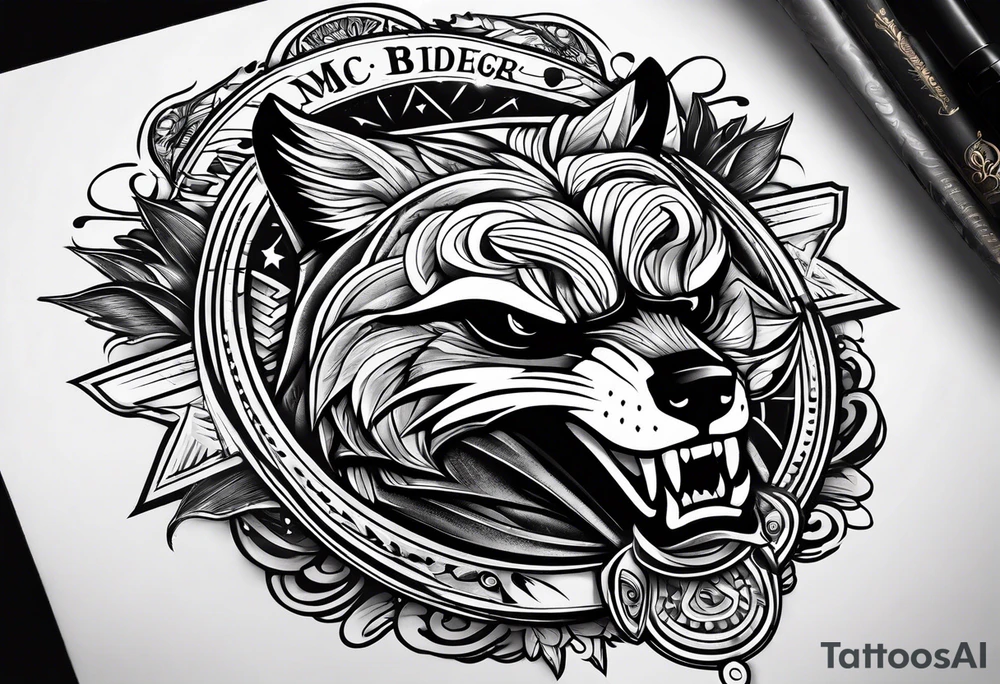 Mc Badgers tattoo idea