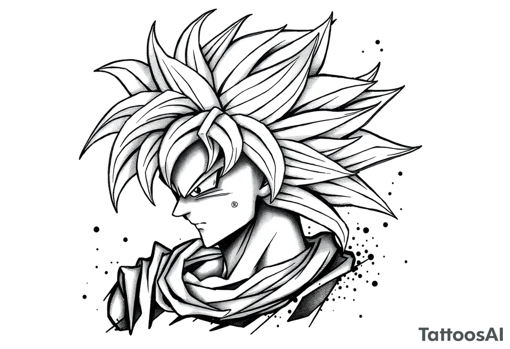 dragonball z tattoo idea