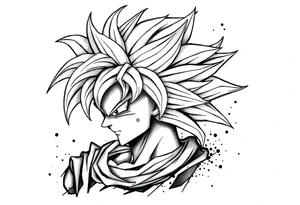 dragonball z tattoo idea