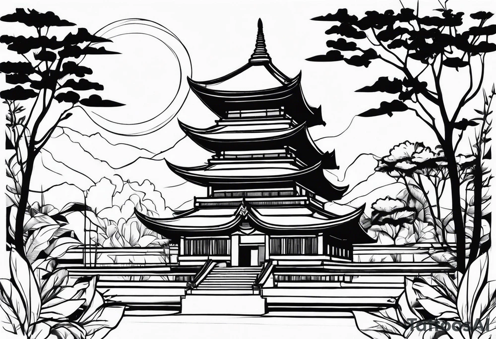 Lempuyang temple tattoo idea