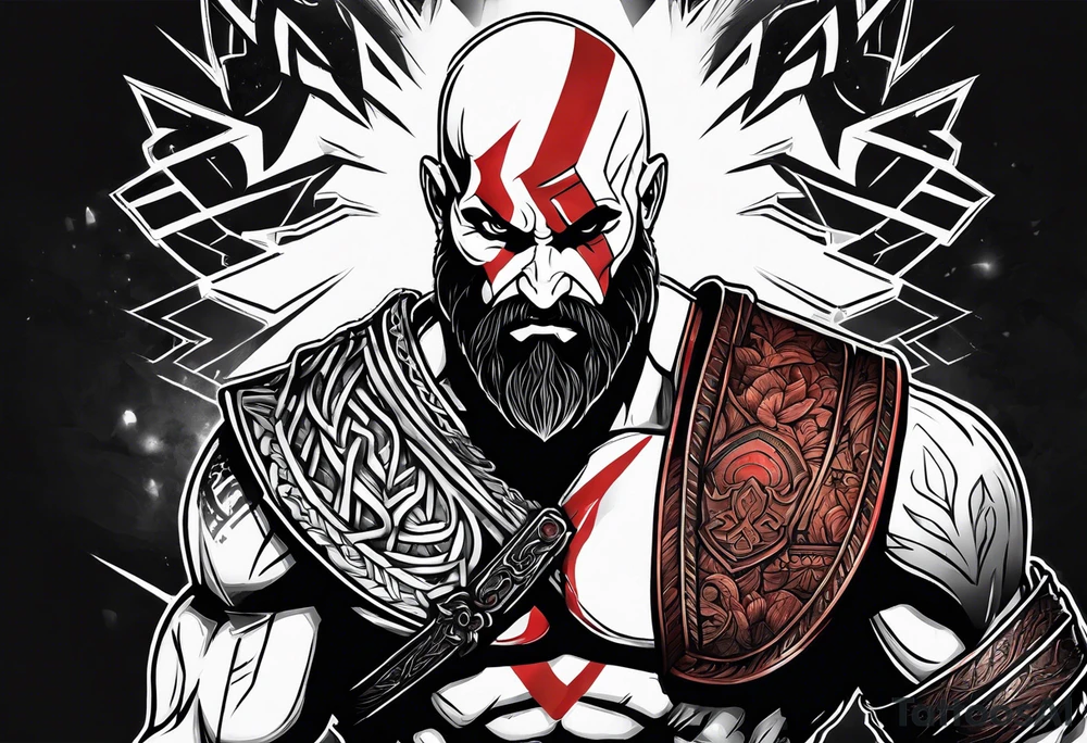 Kratos tattoo idea