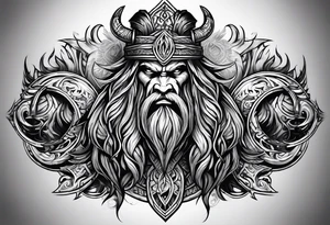 barbarian tattoo idea