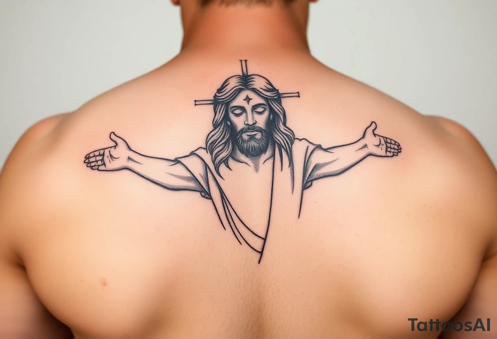 Jesus tattoo idea