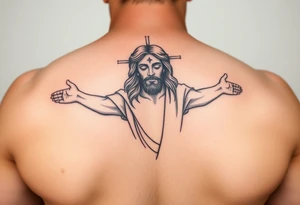 Jesus tattoo idea