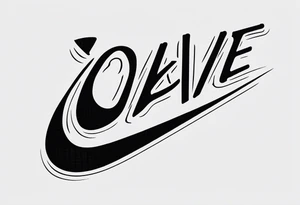 nike logo tattoo idea