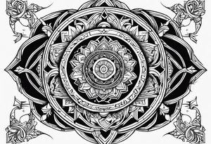 XI • XII • MMXXIII tattoo idea