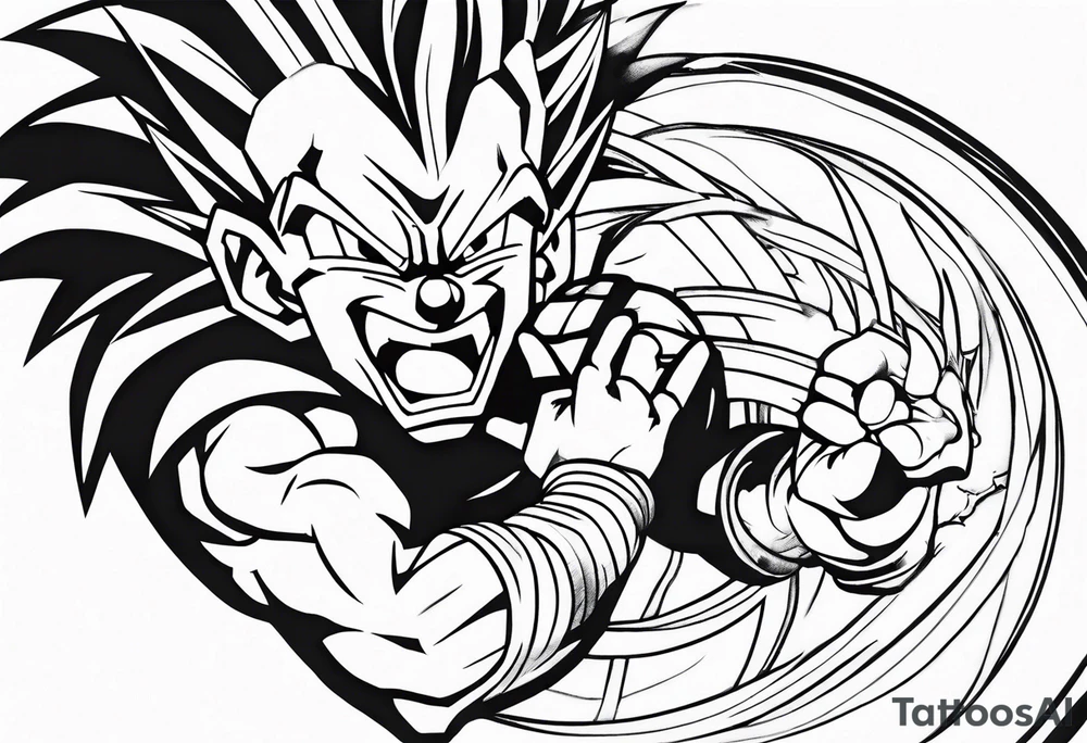 dragonball z tattoo idea