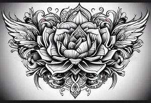 decorative design tattoo idea