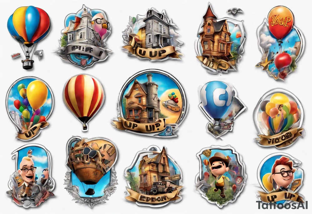 up! movie tattoo idea
