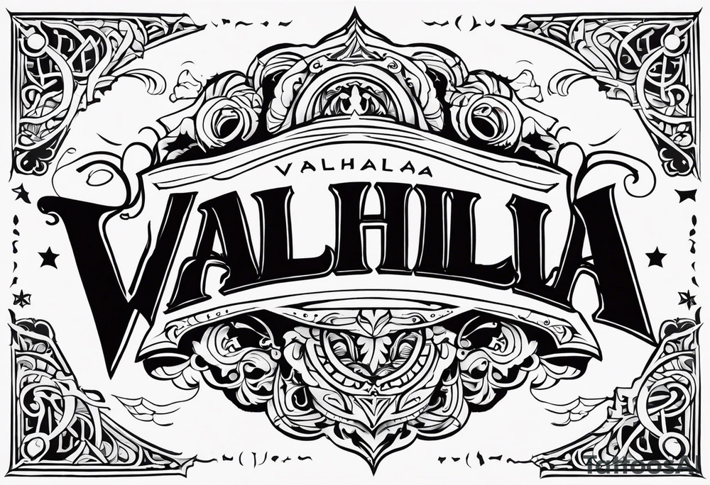 Valhalla tattoo idea