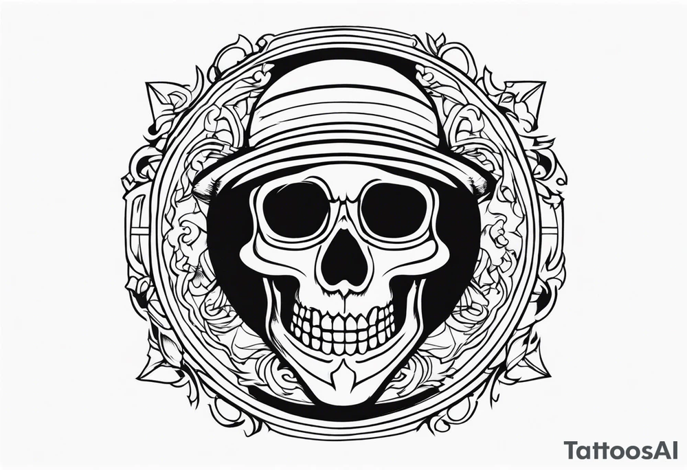 Create me a tatto wih: a hole body sceleton tattoo idea