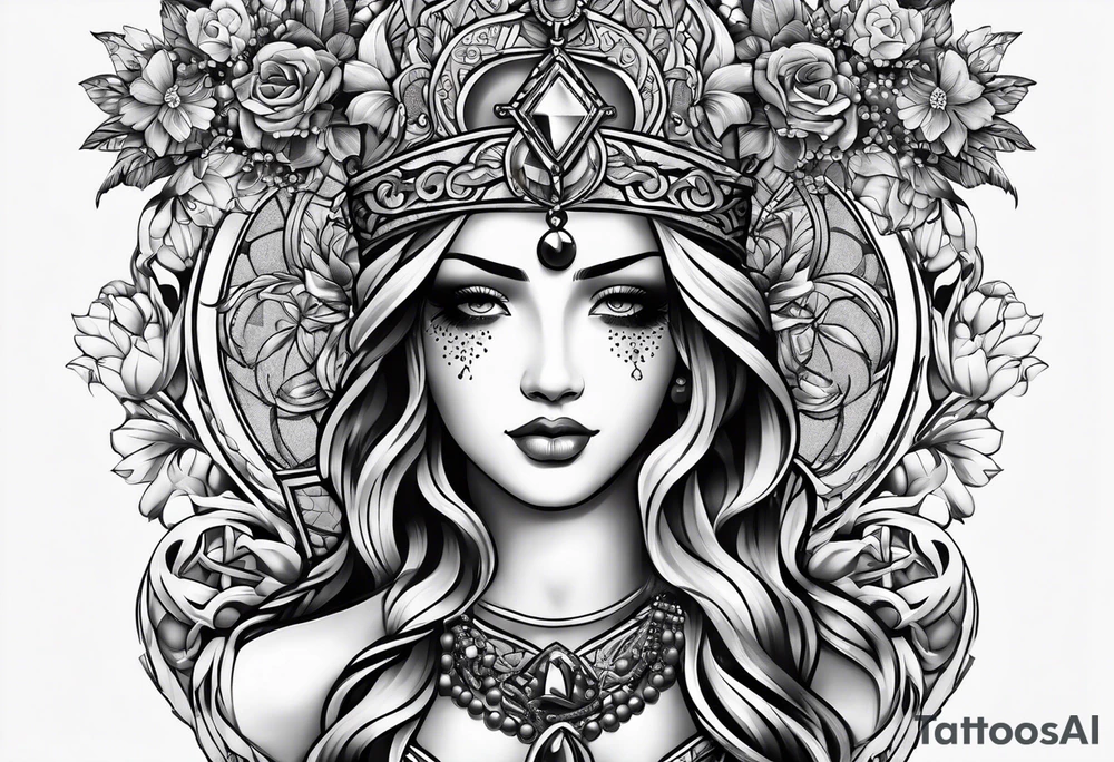 Rosary tattoo idea