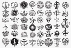 equality, social justice, service to humanity, and tolerance for other religions tattoo idea