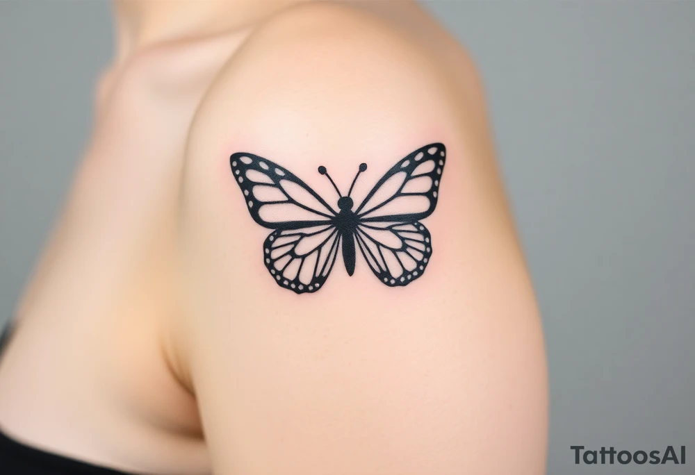 Butterfly tattoo idea