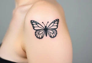 Butterfly tattoo idea