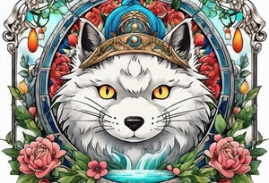 studio ghibli tattoo idea