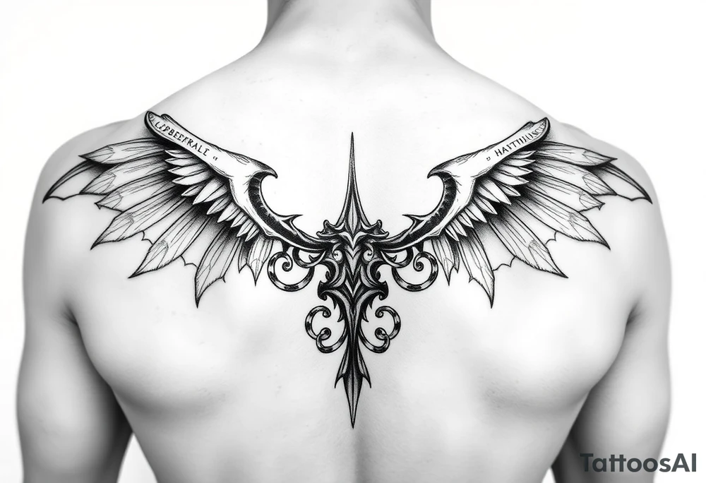 Lorbeerkranz tattoo idea