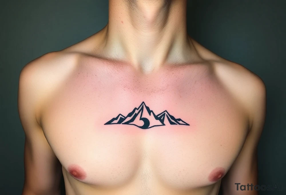 Night sky tattoo idea
