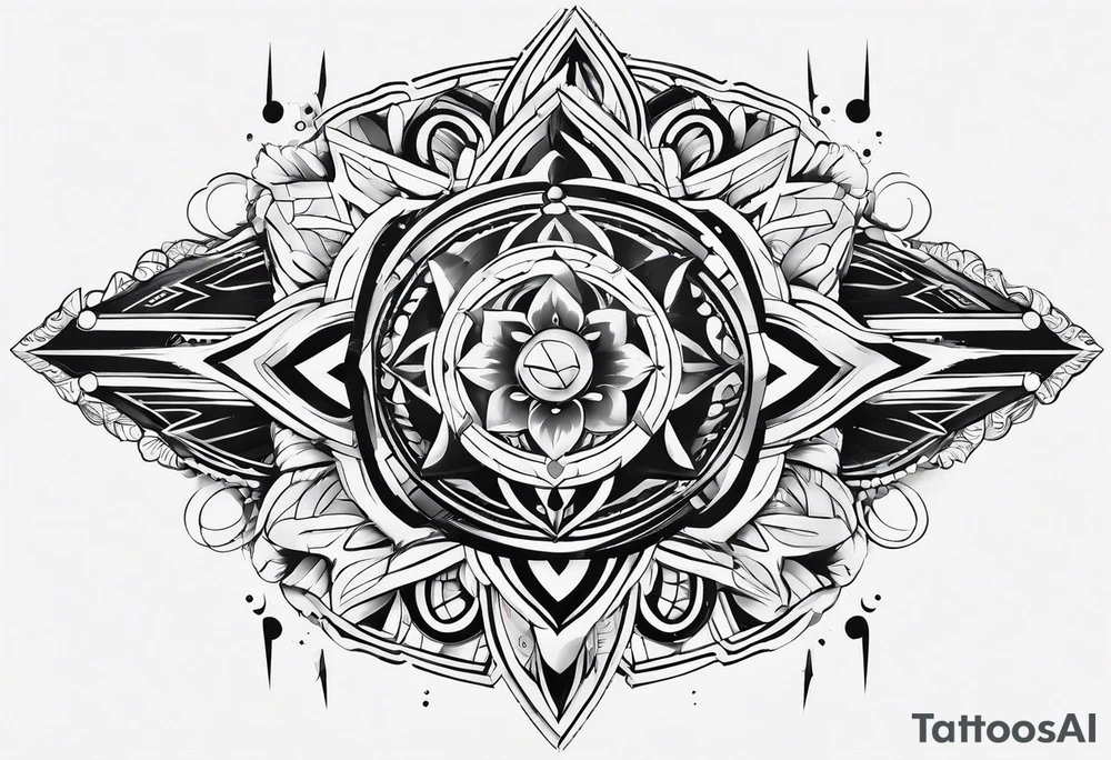Space armband tattoo tattoo idea