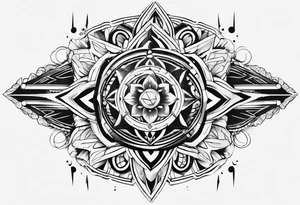 Space armband tattoo tattoo idea