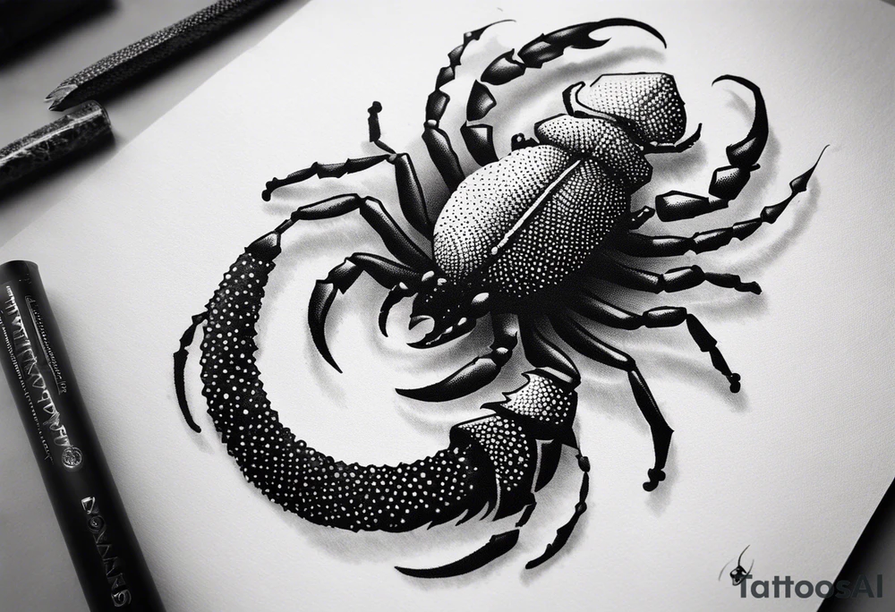 Scorpio tattoo idea