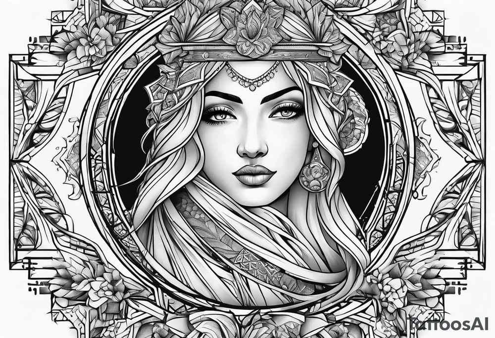 Família e Deus tattoo idea