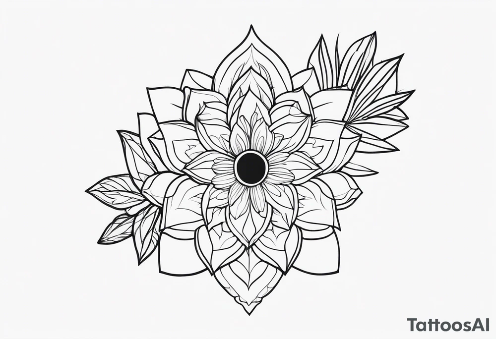 Fine line tattoo idea